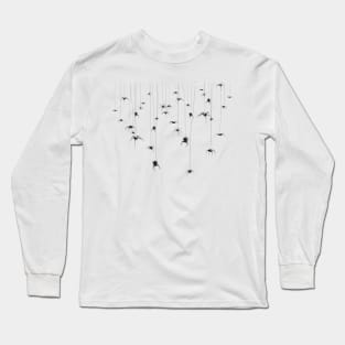 Halloween Fun - Spiders... Run...!! Long Sleeve T-Shirt